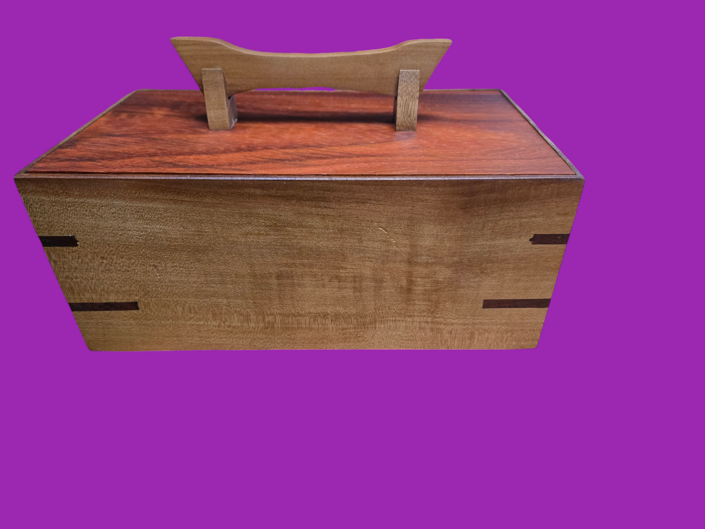box with tray
