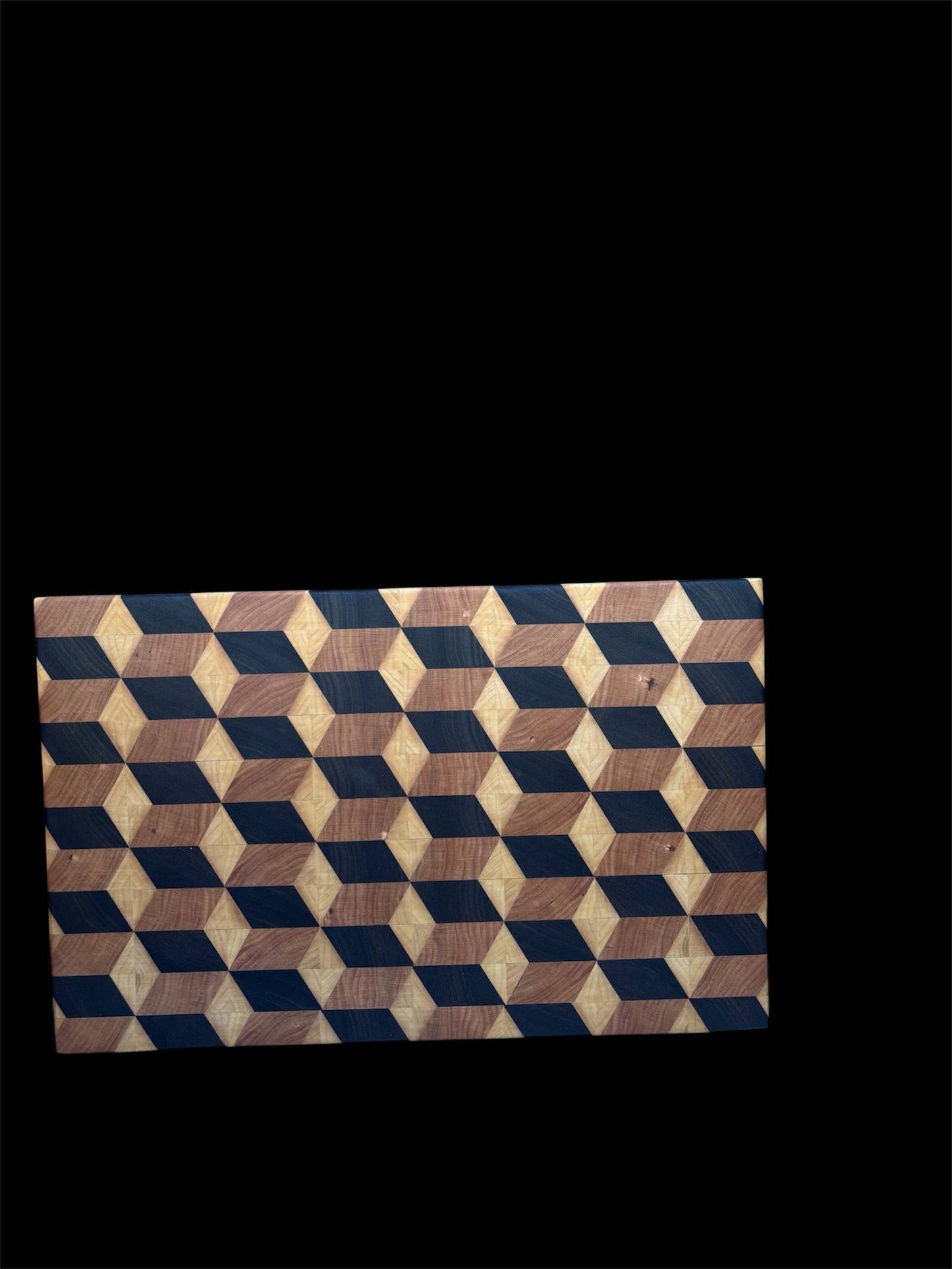 tumbling blocks cutting board
