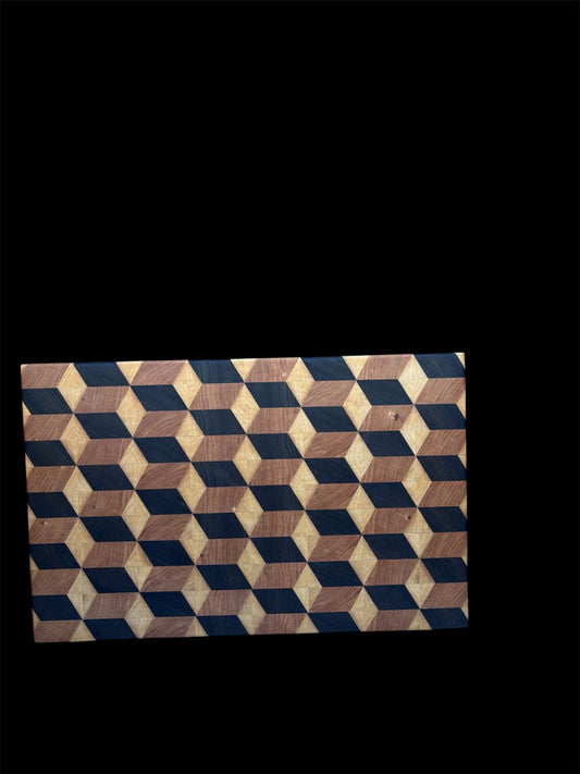 tumbling blocks cutting board