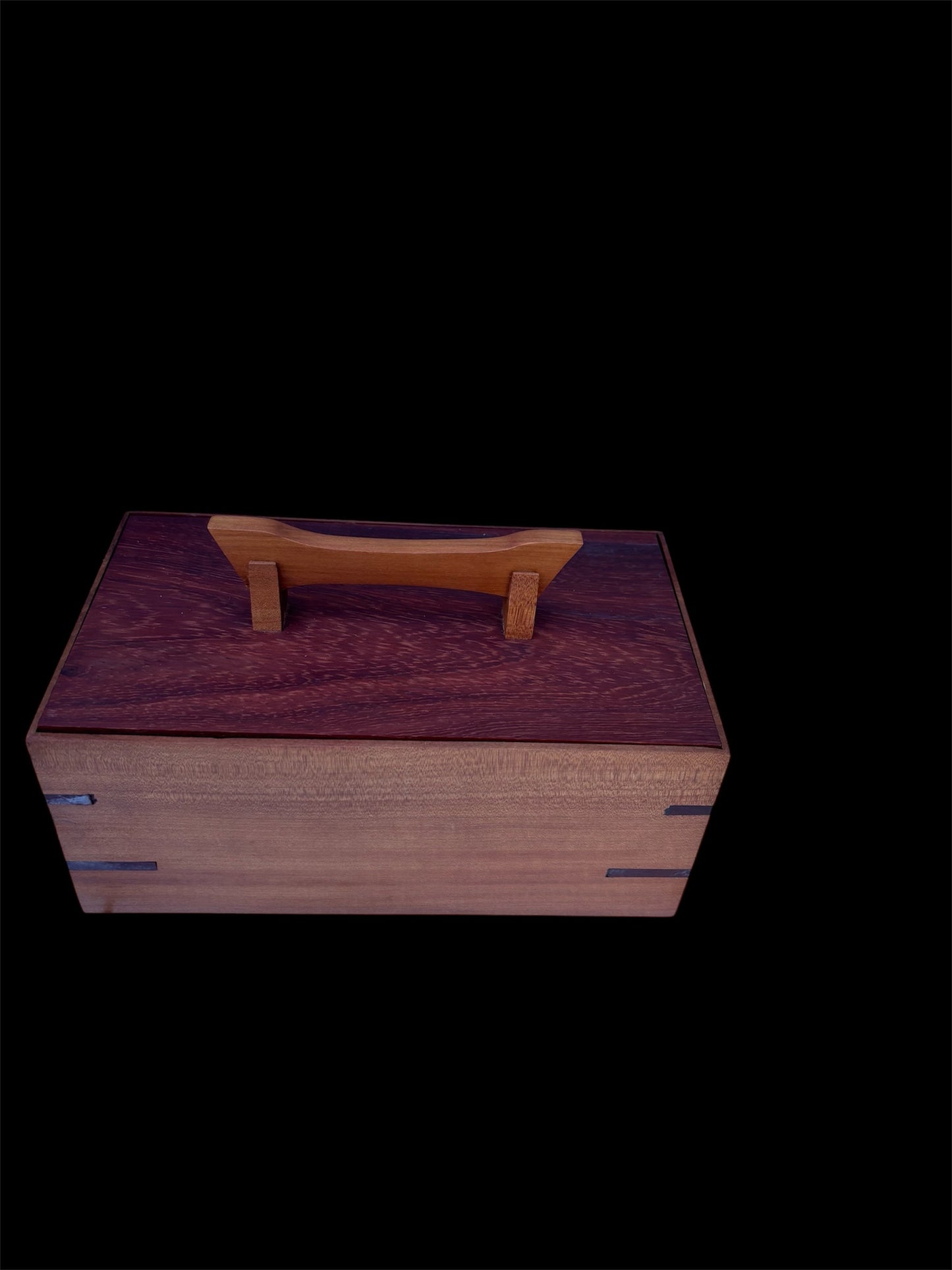 box with tray